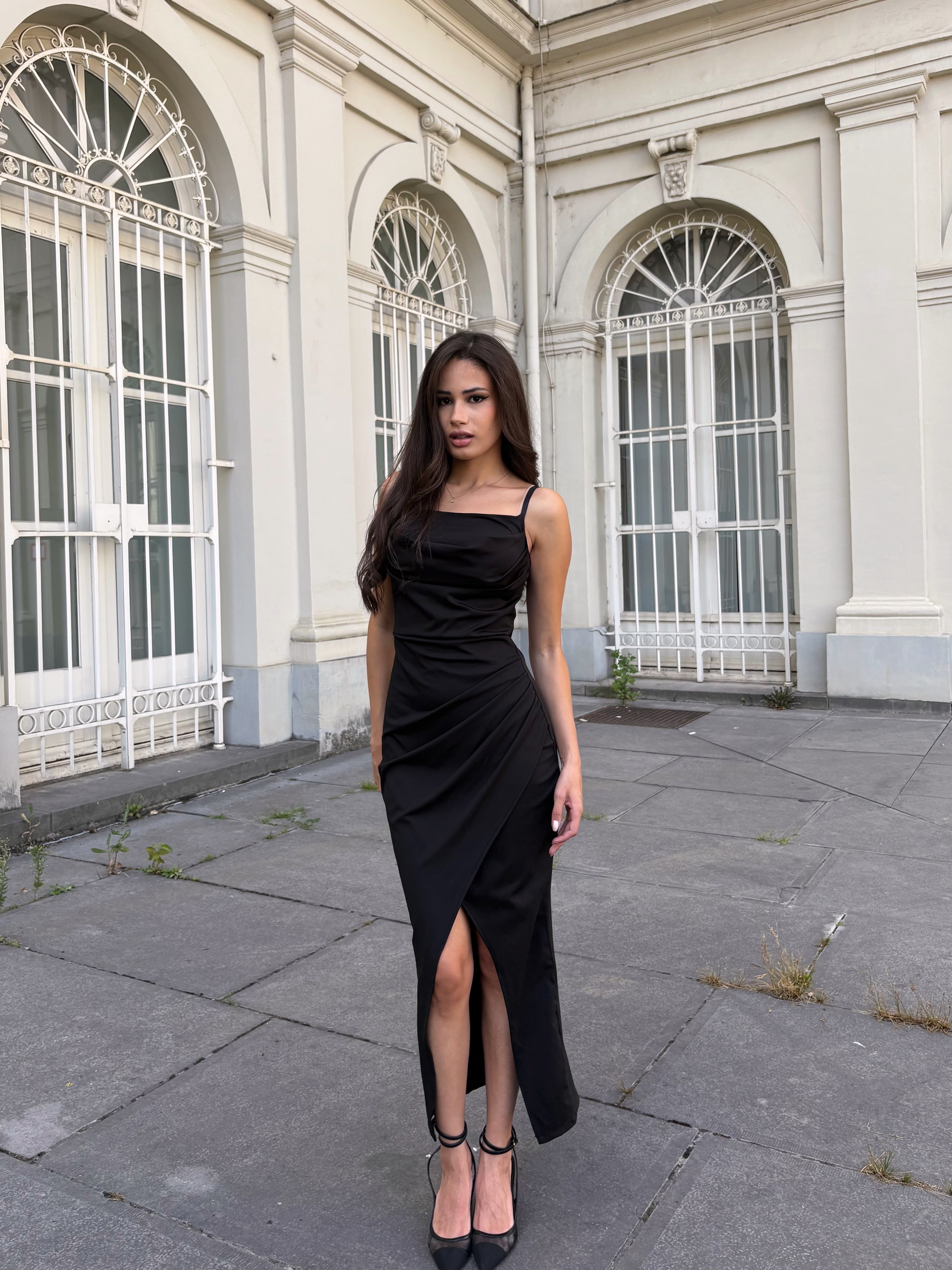 Robe silhouette noire