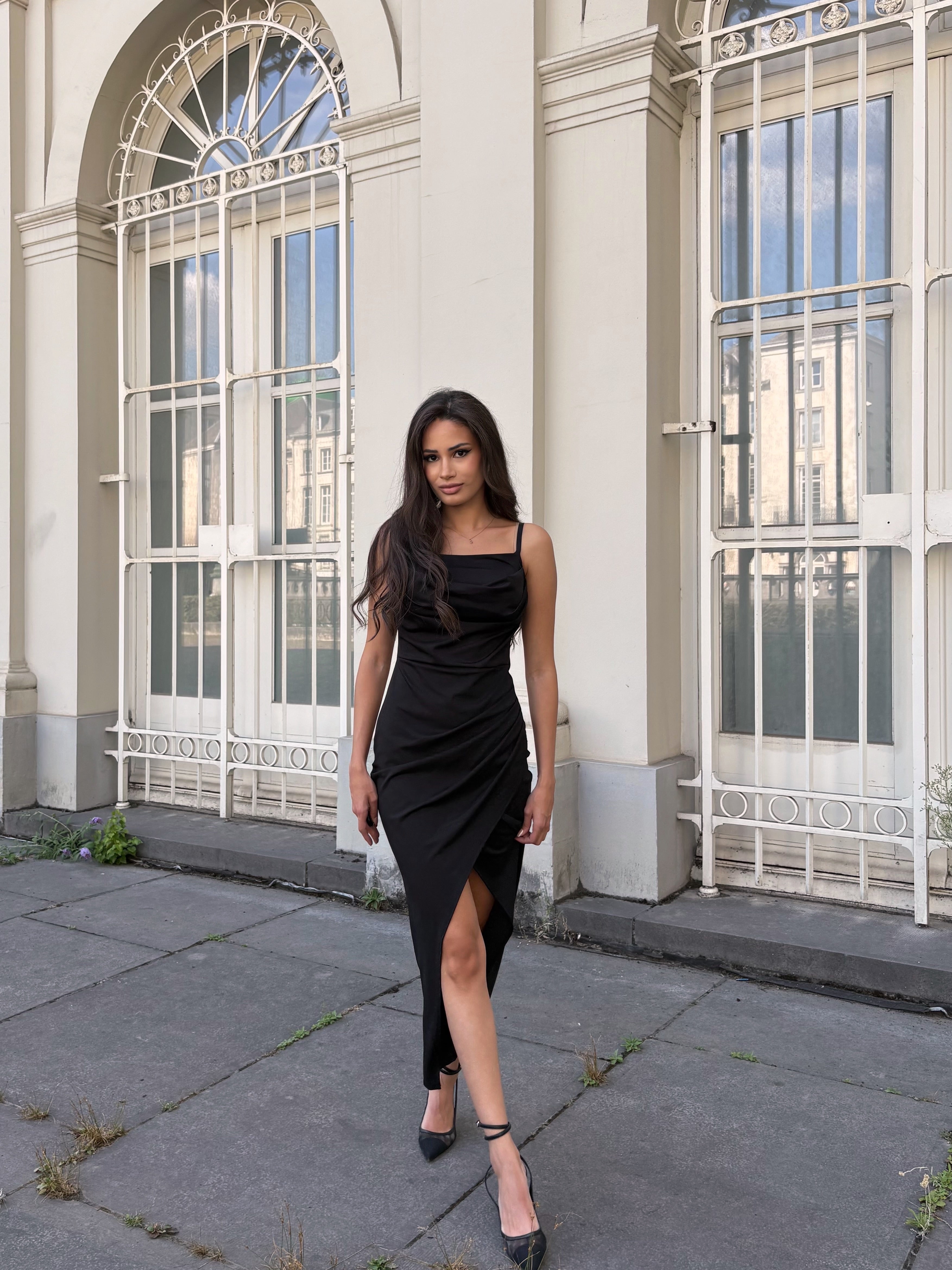 Robe silhouette noire