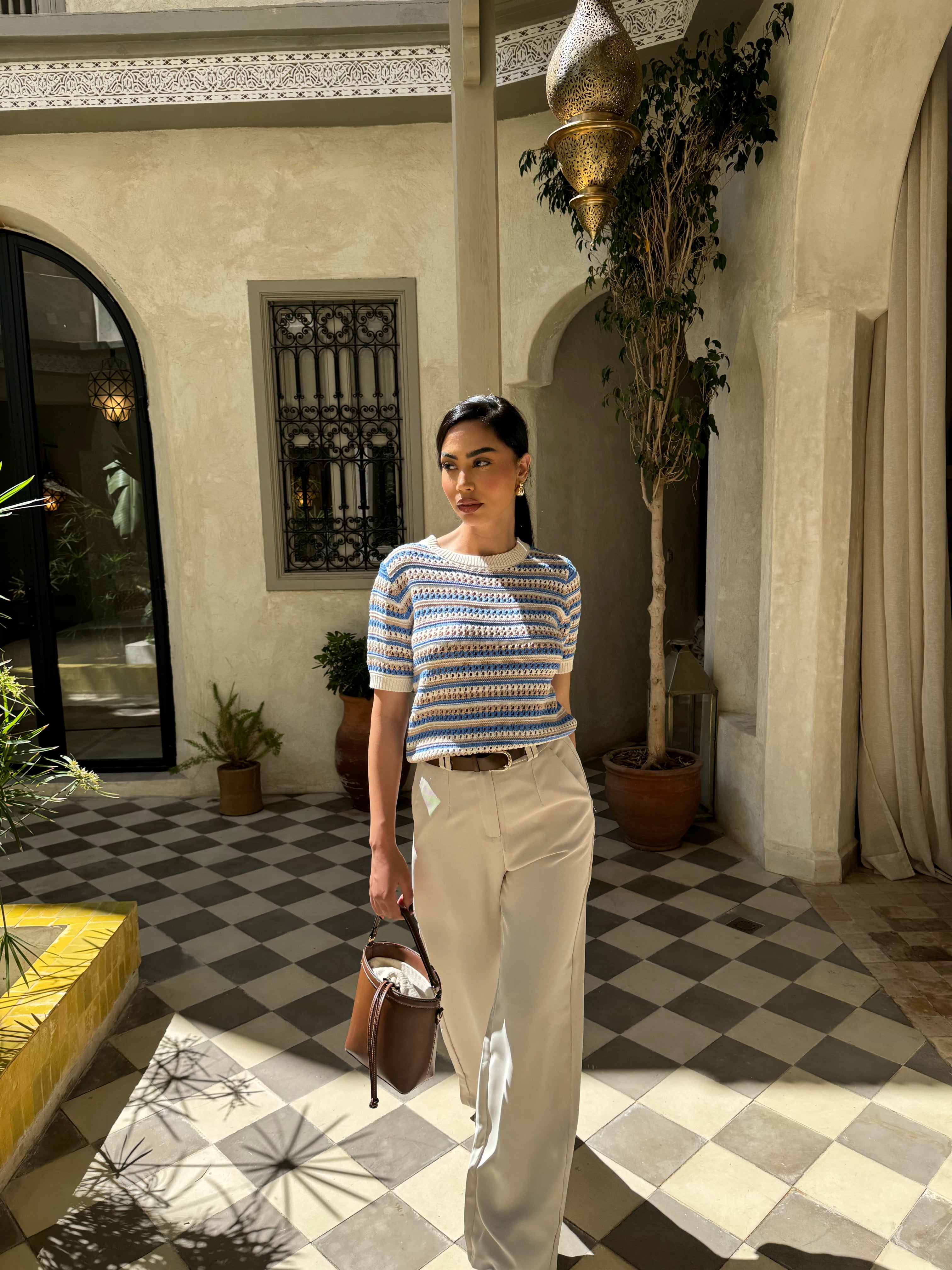 Pantalon Créme